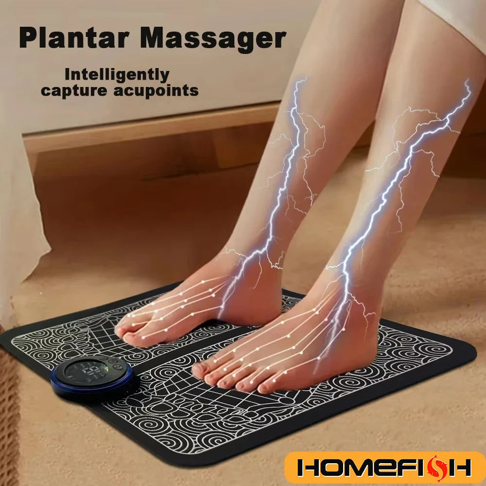 Electric Foot Massager Pad Muscle Massage Relaxation Trainer For Massage