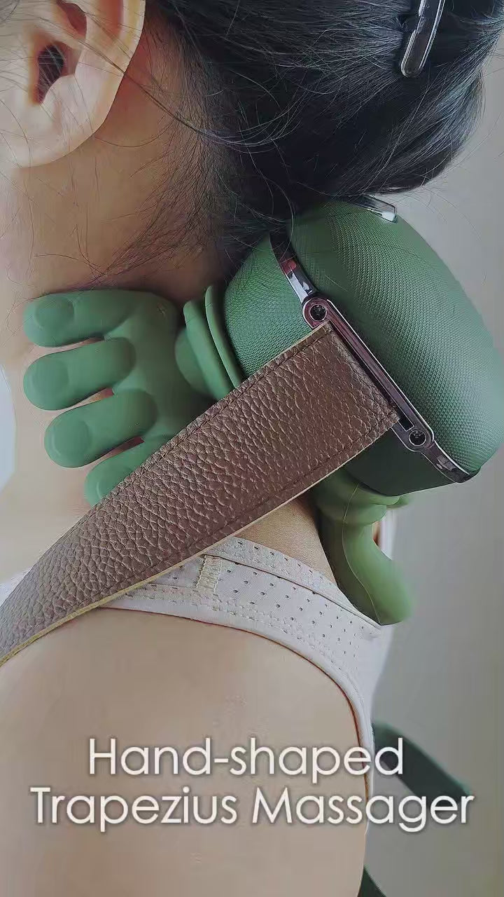 Bionic Finger Neck Shoulder Massager Wireless Neck Cervical Trapezius Kneading Massage Shawl Brushless Motor Neck masajeador